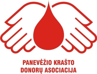 Panevezio krasto donoru asociacija logo